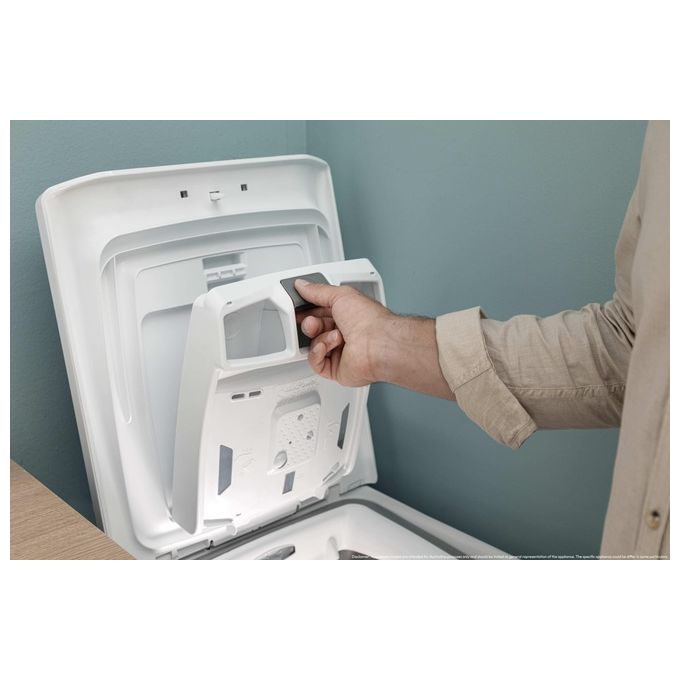 Candy 31021071 ProWash 500 Lavatrice Caricamento dall'alto 7 Kg 1200 rpm Classe A Inverter Wi-Fi Smart Wash (40.5x60x86 cm) colore Bianco