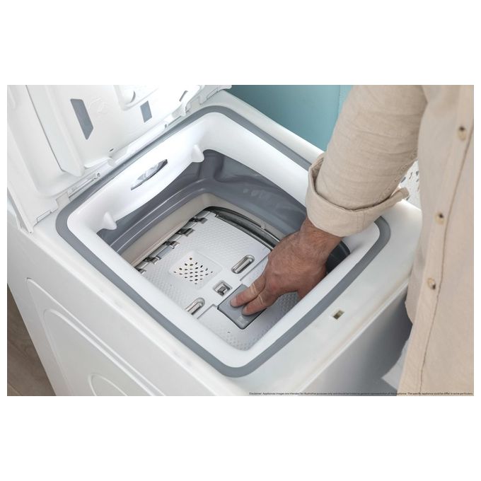 Candy 31021071 ProWash 500 Lavatrice Caricamento dall'alto 7 Kg 1200 rpm Classe A Inverter Wi-Fi Smart Wash (40.5x60x86 cm) colore Bianco