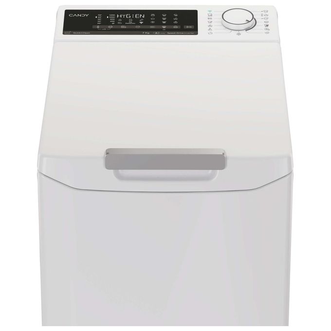 Candy 31021071 ProWash 500 Lavatrice Caricamento dall'alto 7 Kg 1200 rpm Classe A Inverter Wi-Fi Smart Wash (40.5x60x86 cm) colore Bianco