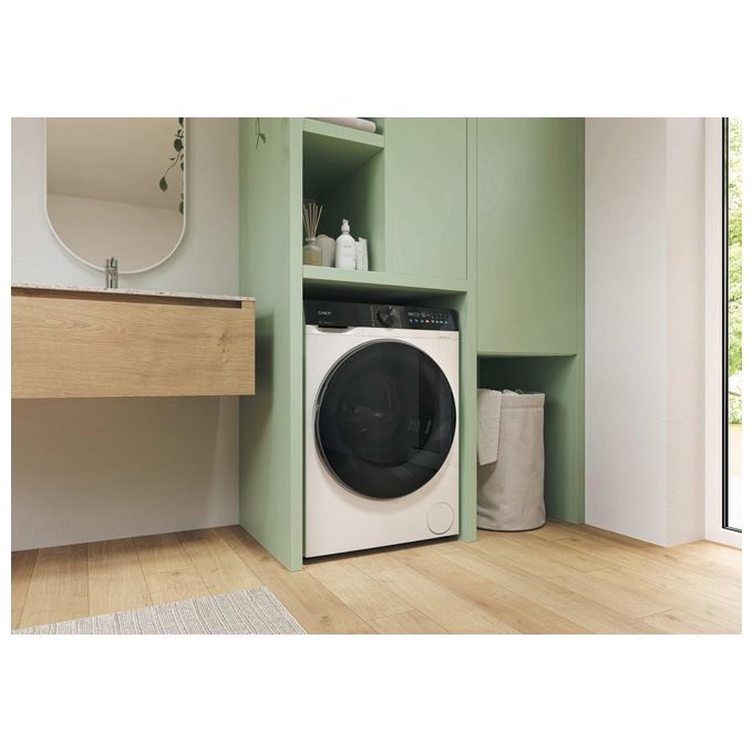 Candy 31021112 BP 49SBL10UC-S Lavatrice Caricamento frontale 9 Kg 1400 rpm Classe A Inverter Wi-Fi Vapore (60x52x85 cm) colore Bianco