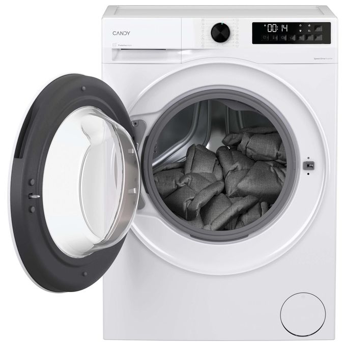 Candy 31021139 GD 411L10-S Lavatrice Caricamento frontale 11 Kg 1400 rpm Classe A Wi-Fi Funzione vapore (60x61x85 cm) colore Bianco