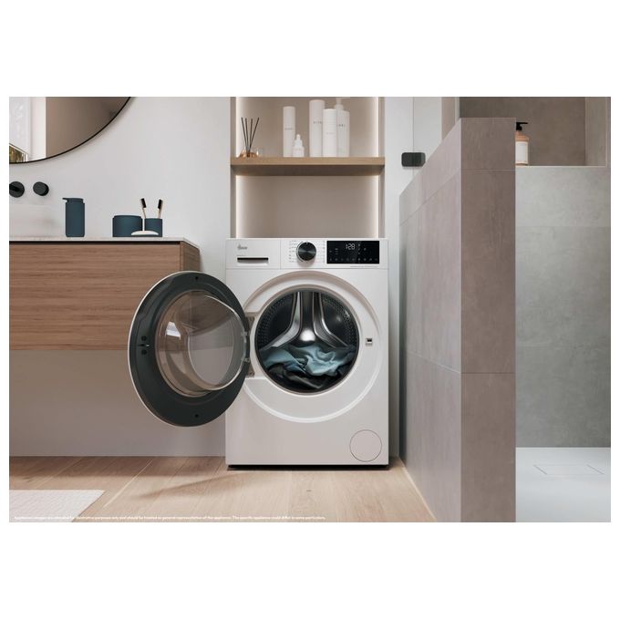 Hoover 31021253 H-Care 300 Lavatrice Carico Frontale 10 Kg 1400 rpm Classe A (60x60x85 cm) colore Bianco