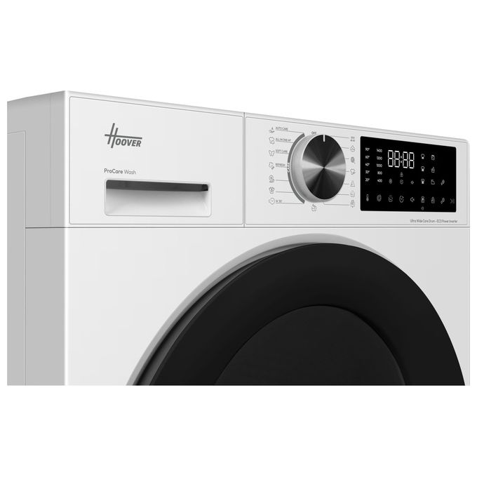 Hoover 31021255 H-Care 300 Lavatrice Caricamento frontale 14 Kg 1400 rpm Classe A Partenza differita 24h Funzione vapore (59.5x64.9x85 cm) colore Bianco
