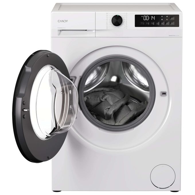 Candy 31021354 GD 410G9-S Lavatrice Caricamento frontale 10 Kg 1400 rpm Classe A Tecnologia Inverter Bluetooth Partenza ritardata (60x60x85 cm) colore Bianco