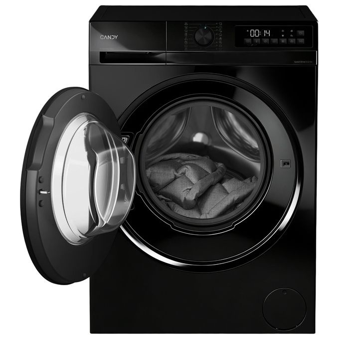 Candy GD410B9B-S Lavatrice 10 Kg 1400 rpm Classe A-30% Motore Inverter Vapore Partenza Ritardata (60x59 5x85 cm) colore Nero