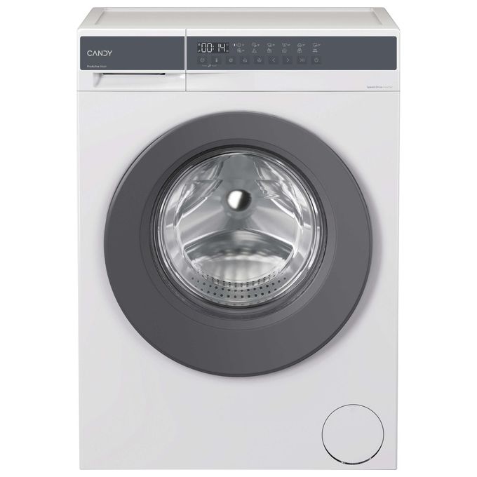Candy 31021414 EY 29GG8-S Lavatrice Caricamento frontale 9 Kg 1200 rpm Classe A Tecnologia Inverter Indicatore tempo rimanente (59.5x60.1x85 cm) colore Bianco