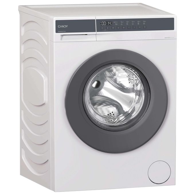 Candy 31021414 EY 29GG8-S Lavatrice Caricamento frontale 9 Kg 1200 rpm Classe A Tecnologia Inverter Indicatore tempo rimanente (59.5x60.1x85 cm) colore Bianco