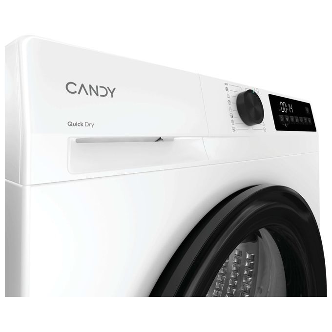 Candy 31102979 ProDry 300 Asciugatrice Pompa di Calore 10 Kg Classe E AI Smart Move Easy Iron Plus (84.5x59.5x61.6 cm) colore Bianco