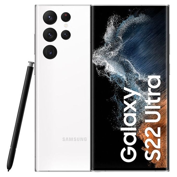 Smartphone Samsung Galaxy S22 Ultra 5G SM-S908B 128GB 6.8' Dynamic AMOLED 2X 108MP White [Grade C]