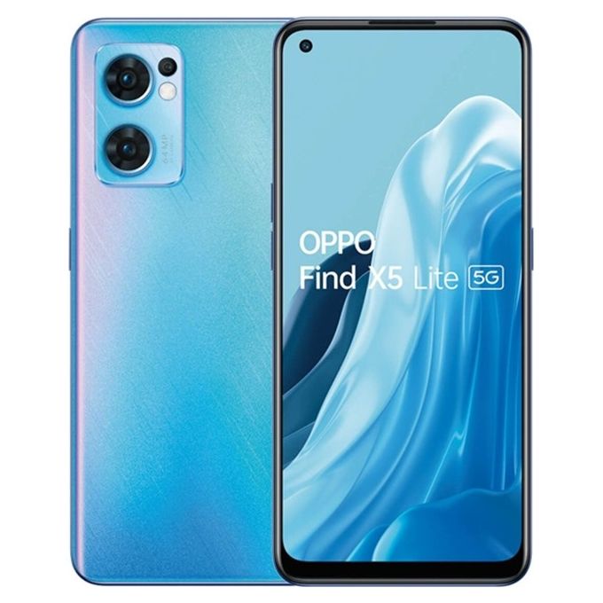 Smartphone Oppo Find X5 Lite 5G CPH2371 256GB 6.4' AMOLED 64MP Blue [Grade B]