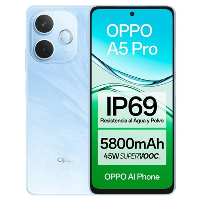 Smartphone Oppo A5 Pro 5G CPH2711 256GB 6.67' LCD 50MP Blue [Grade A]