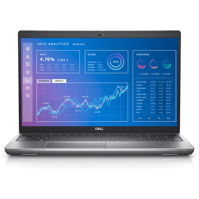 Mobile Workstation Dell Precision 3571 Core i7-12800H 64GB 512GB 15.6'' RTX A1000 4GB Windows 11 Pro
