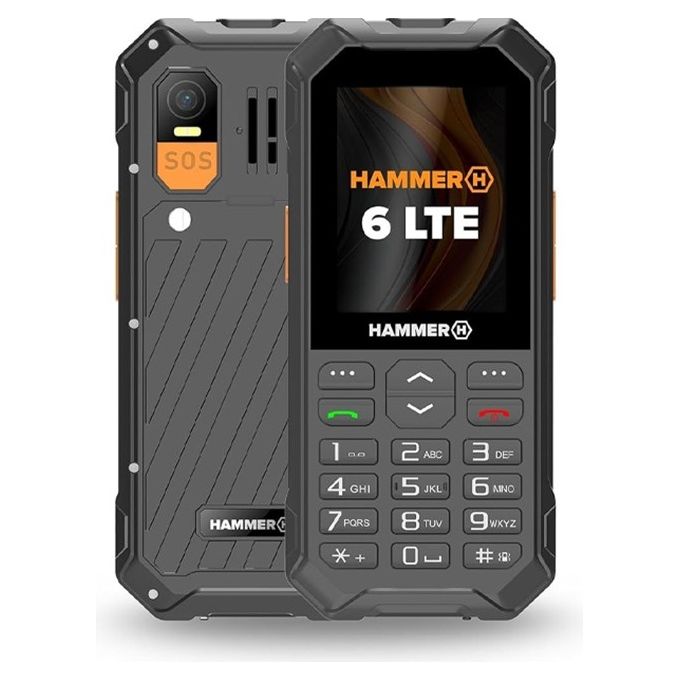 Phone Hammer 6 LTE Rugged 2.4' Gray [Grade A]