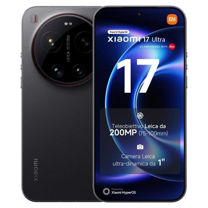 Smartphone Xiaomi 17 Ultra 5G 512GB 6.9' AMOLED 50MP Black [Grade A]