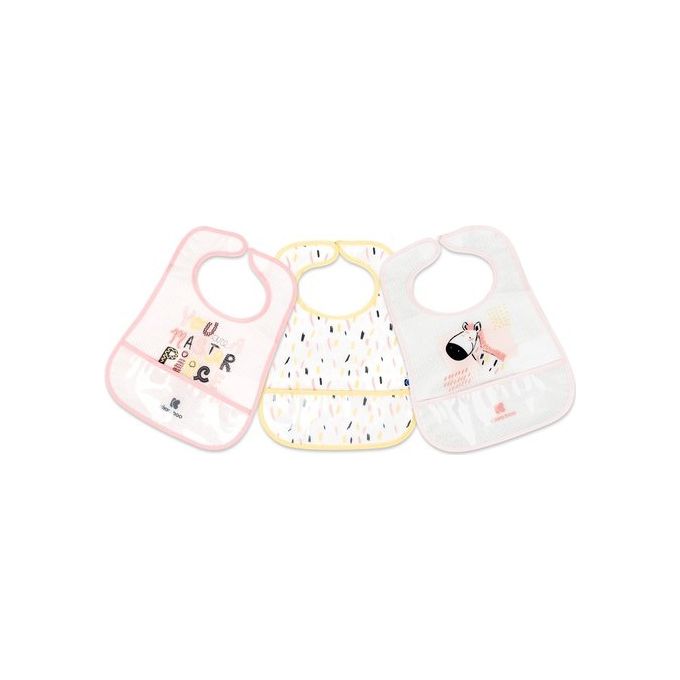 Kikka Boo Set Bavaglini Arty Pink
