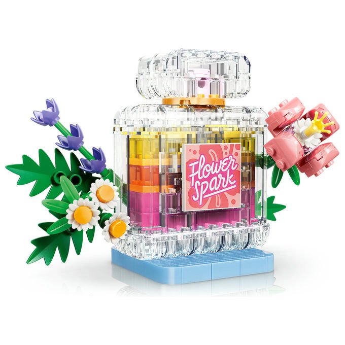 Lego 31383 Creator Set di Costruzioni 3 in 1 Boccetta di Profumo con Decorazione Floreale 286 pezzi 8+