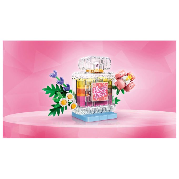 Lego 31383 Creator Set di Costruzioni 3 in 1 Boccetta di Profumo con Decorazione Floreale 286 pezzi 8+