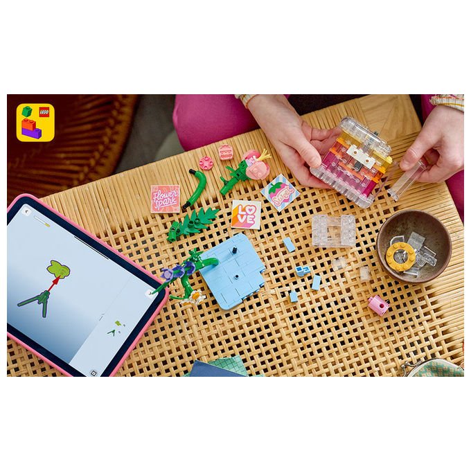 Lego 31383 Creator Set di Costruzioni 3 in 1 Boccetta di Profumo con Decorazione Floreale 286 pezzi 8+