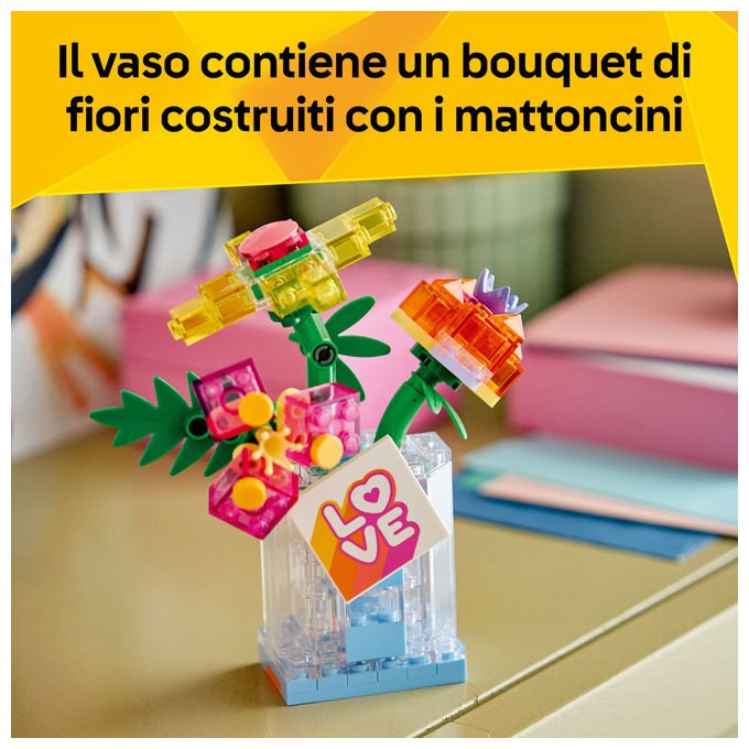 Lego 31383 Creator Set di Costruzioni 3 in 1 Boccetta di Profumo con Decorazione Floreale 286 pezzi 8+
