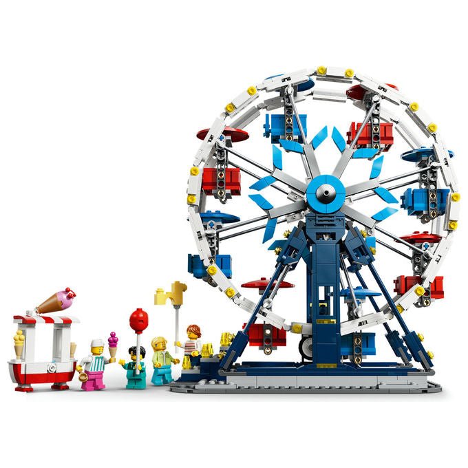Lego 31389 Creator Set di Costruzione 3 in 1 Ruota Panoramica UFO Giostra 916 pezzi 4 Minifigure da 8 anni