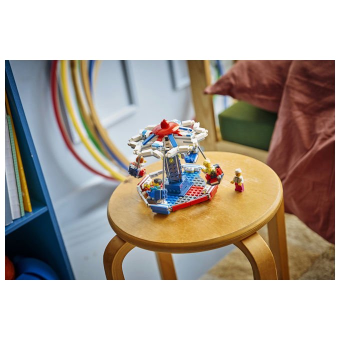 Lego 31389 Creator Set di Costruzione 3 in 1 Ruota Panoramica UFO Giostra 916 pezzi 4 Minifigure da 8 anni
