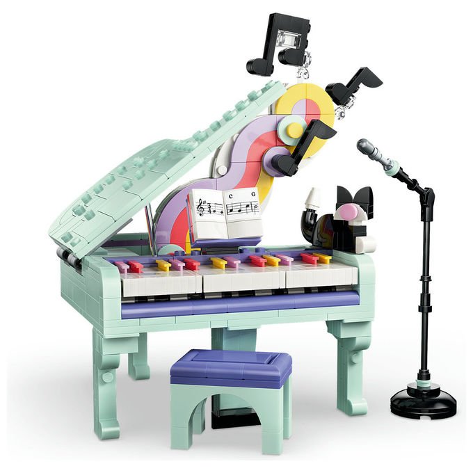 Lego 31392 Creator 3 in 1 Set Costruzioni Pianoforte Decorativo con Gatto Radio Giradischi 485 pezzi da 9 anni