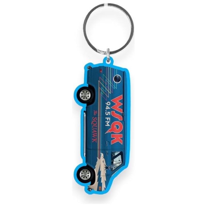 Pyramid International 76284 Stranger Things Portachiavi in Gomma con Furgone Squawk Van Serie 5 Colore Multicolore