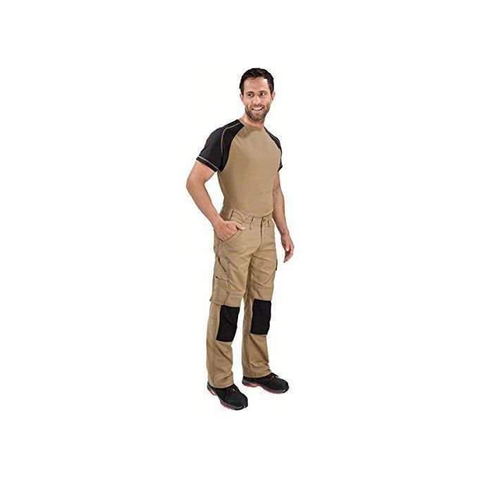Bosch Pantalone con Ginocchiere Wkt05 Beige Taglia L V82-50