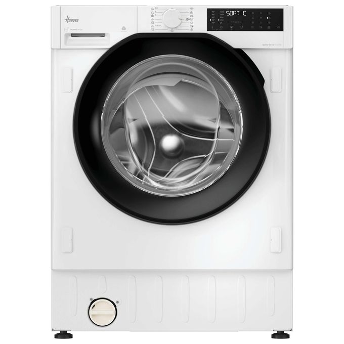 Hoover 31801165 BH4S696M6DB9-S Lavasciuga Da incasso 9-6 Kg 1600 rpm Classe A-D Asciugatura con sensore Wi-Fi Bluetooth (60x52.5x82 cm) colore Bianco