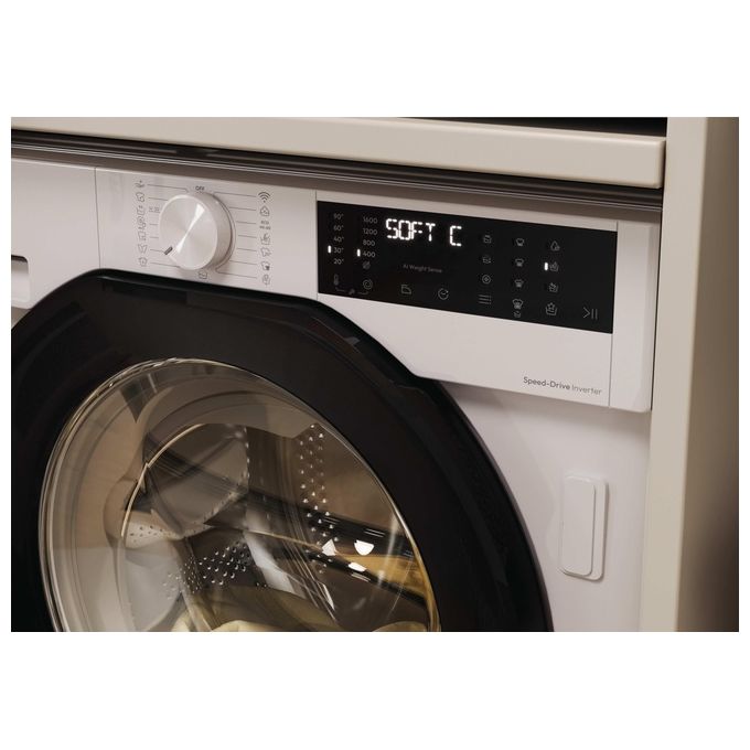 Hoover INCASSO 31801207 Lavabiancheria da incasso Capacita' 8 Kg 1400 rpm Classe A++ (60x60x85 cm) colore Bianco