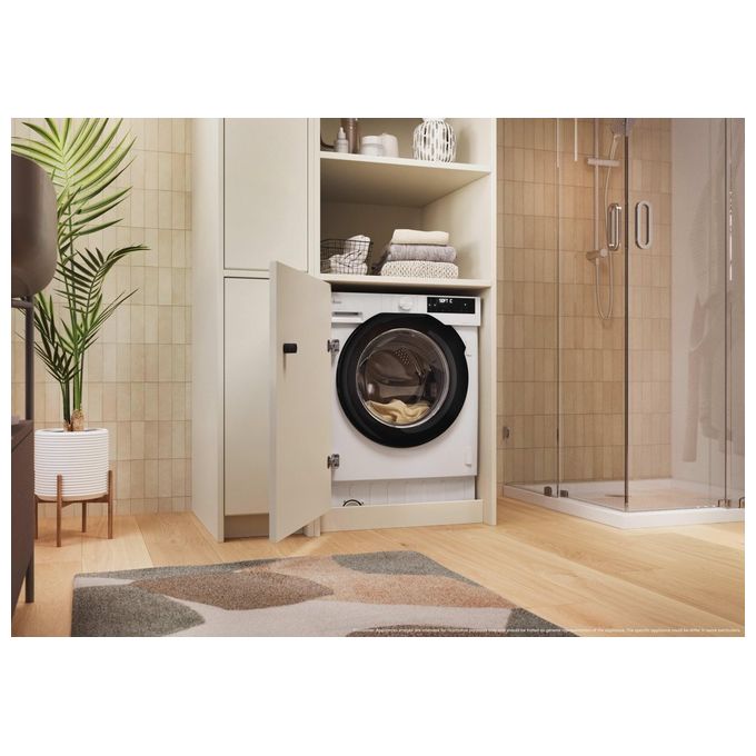 Hoover INCASSO 31801207 Lavabiancheria da incasso Capacita' 8 Kg 1400 rpm Classe A++ (60x60x85 cm) colore Bianco