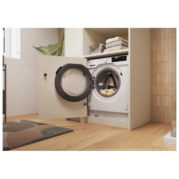 Hoover INCASSO 31801207 Lavabiancheria da incasso Capacita' 8 Kg 1400 rpm Classe A++ (60x60x85 cm) colore Bianco