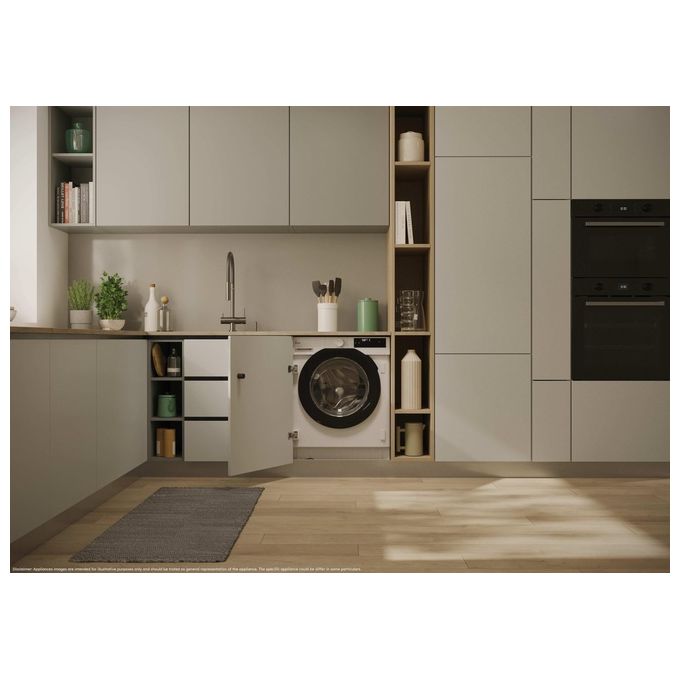 Hoover INCASSO 31801207 Lavabiancheria da incasso Capacita' 8 Kg 1400 rpm Classe A++ (60x60x85 cm) colore Bianco