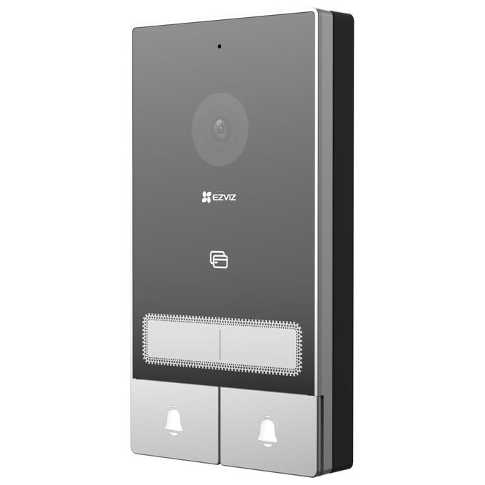 Ezviz 318500248 Kit HP7 Sistema per Video-citofono 17,8 cm (7'') Risoluzione 1024 x 600 Pixel Wi-Fi 2,4-5 GHz Colore Nero Argento