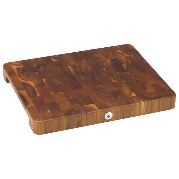 WMF 3201010611 Tagliere in Legno di Acacia 40x32 cm con Piedi Antiscivolo colore Marrone