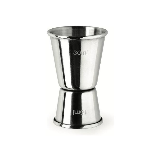 Ghidini Cipriano Misurino da Cocktail Doppio 15 e 30 ml Acciaio