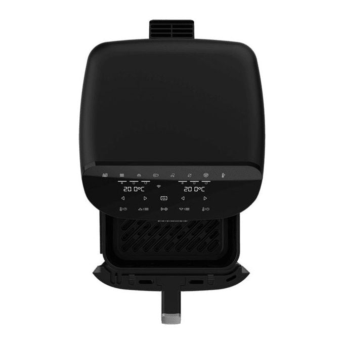 Cecotec 8435484032827 Cecofry FoodCourt 11000 Connected C Friggitrice ad aria 11 L 1850 W 8 programmi Touchscreen Wi-Fi colore Nero