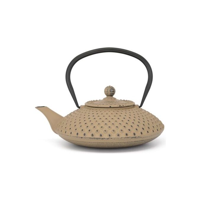 Bredemeijer XILIN Teekanne in ghisa 1,25 L con filtro colore Nero