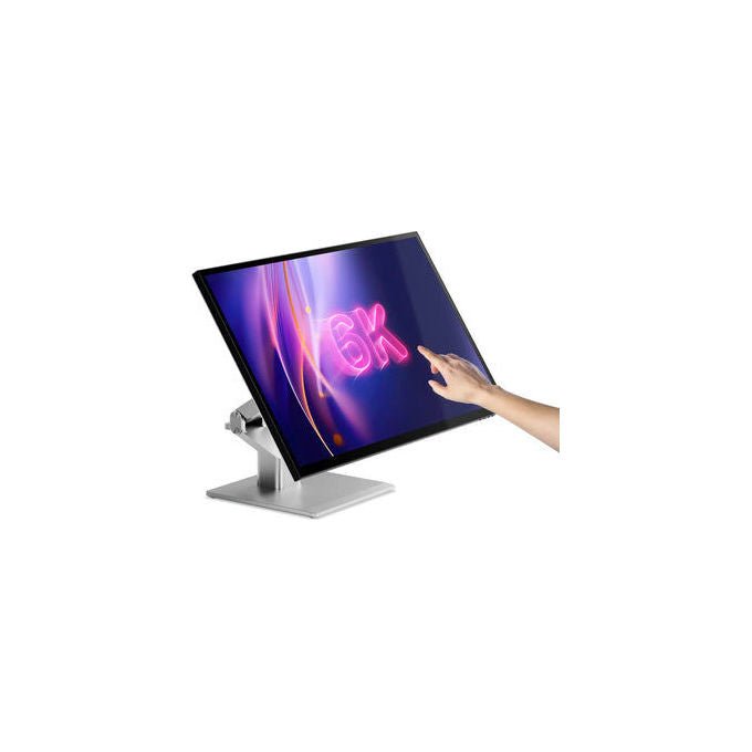 ALOGIC 32C6KPDTF Monitor Touchscreen 32'' 6K Ultra HD IPS 60Hz HDR 10 punti touch colore Argento Nero