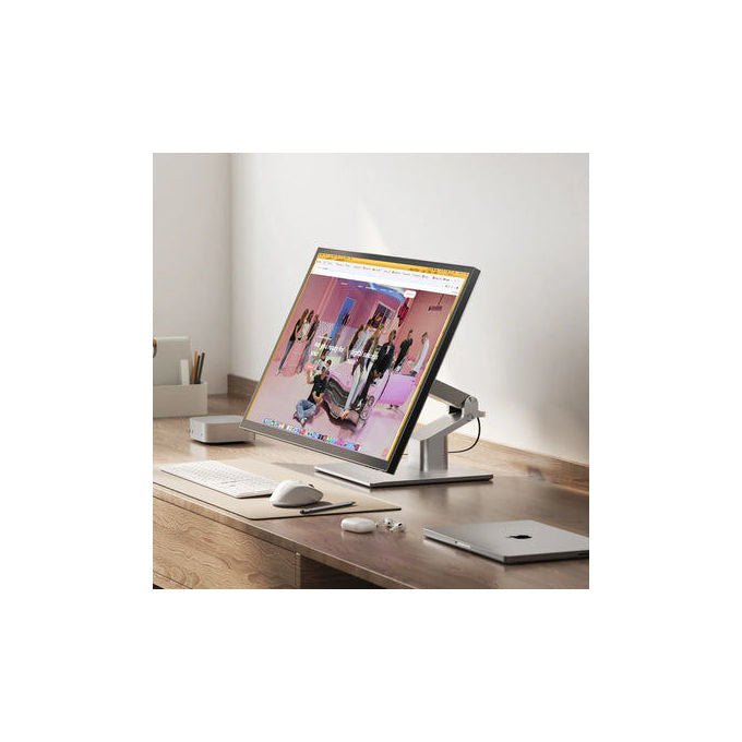 ALOGIC 32C6KPDTF Monitor Touchscreen 32'' 6K Ultra HD IPS 60Hz HDR 10 punti touch colore Argento Nero