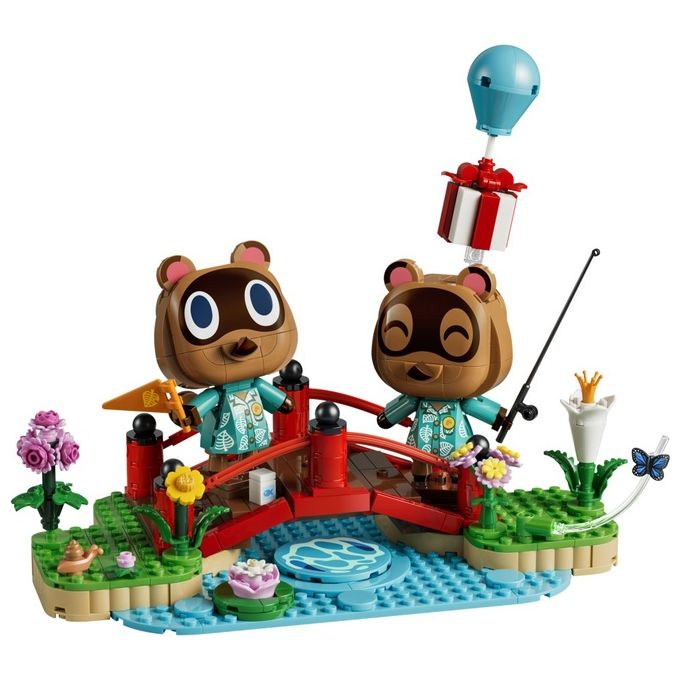 Lego 77059 Animal Crossing Set da Costruzione con 2 Personaggi Snodabili e 513 Pezzi colore Multicolore