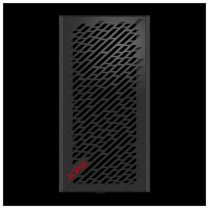 XPG 75261054 VALOR AIR Midi Tower ATX con vetro temperato e supporto ventole 360mm colore Nero
