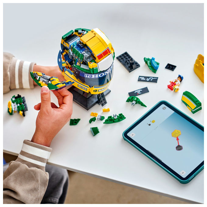 Lego 43024 Casco Ayrton Senna Set da Costruzione 931 Pezzi colore Multicolore
