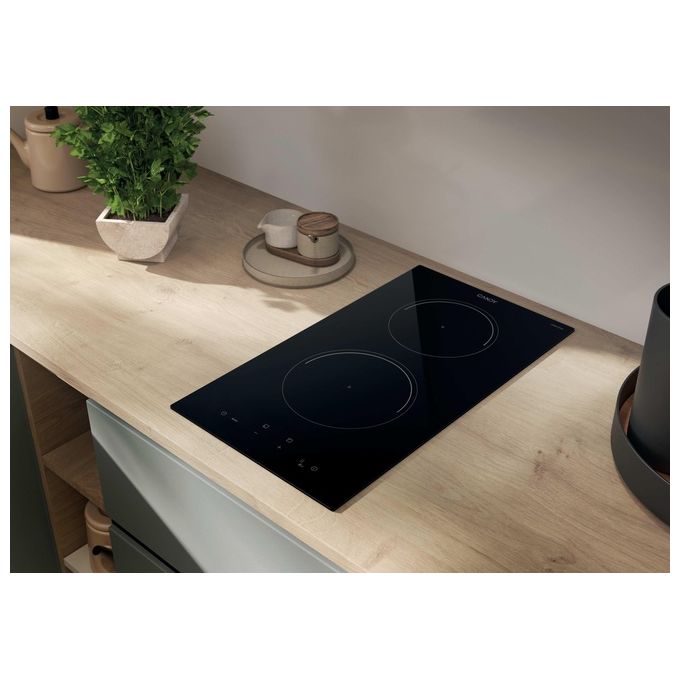 Candy 33803656 Idea Piano cottura a induzione 29 cm 2 zone potenza massima 2100 W colore Nero
