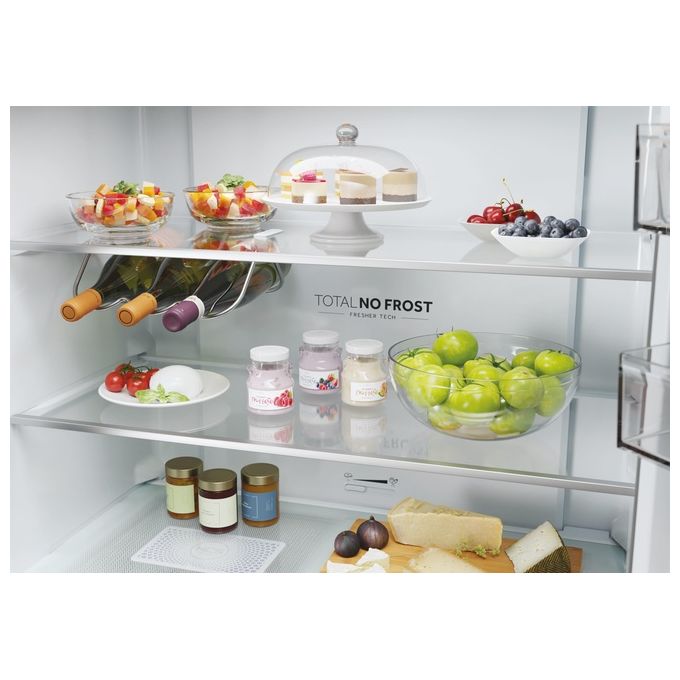 Haier 34005052 Serie 5 Frigorifero 4 porte 528 L 190 cm Classe E 38 dB No Frost Humidity Zone (190x90.8x64.8 cm) colore Nero