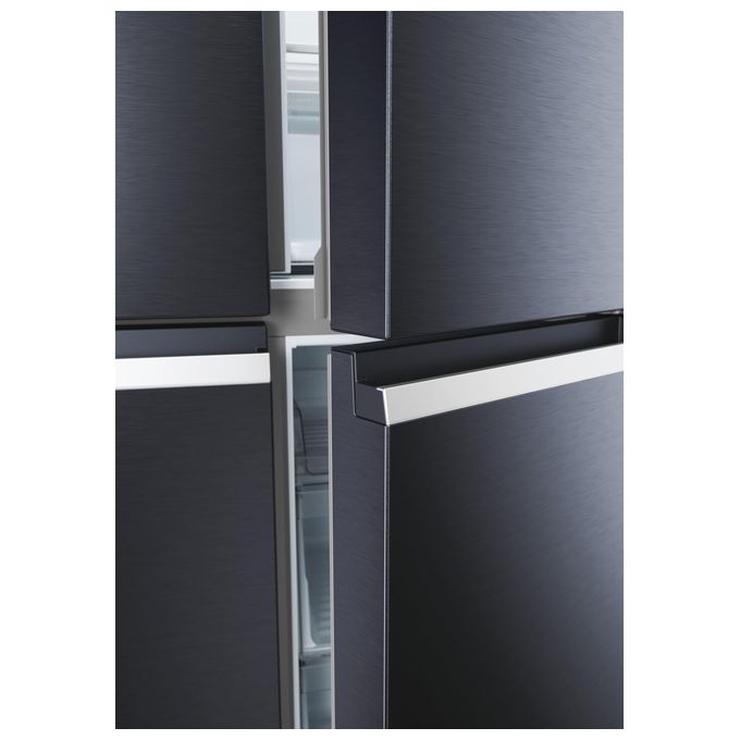 Haier 34005052 Serie 5 Frigorifero 4 porte 528 L 190 cm Classe E 38 dB No Frost Humidity Zone (190x90.8x64.8 cm) colore Nero