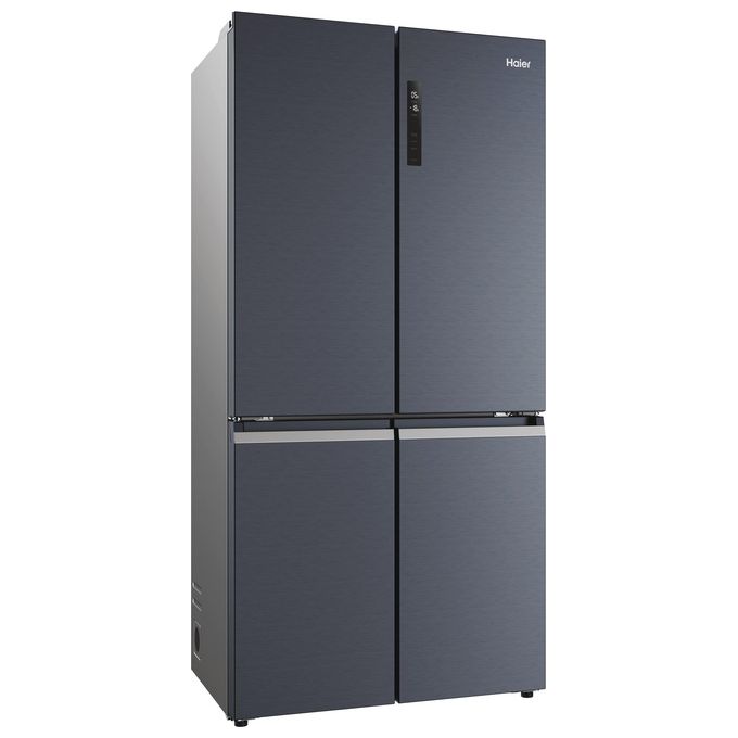 Haier 34005052 Serie 5 Frigorifero 4 porte 528 L 190 cm Classe E 38 dB No Frost Humidity Zone (190x90.8x64.8 cm) colore Nero