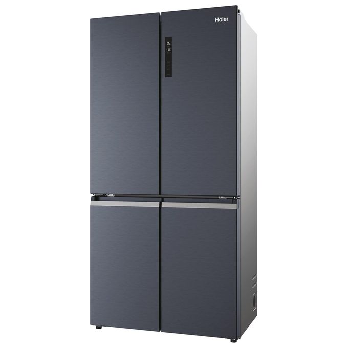 Haier 34005052 Serie 5 Frigorifero 4 porte 528 L 190 cm Classe E 38 dB No Frost Humidity Zone (190x90.8x64.8 cm) colore Nero