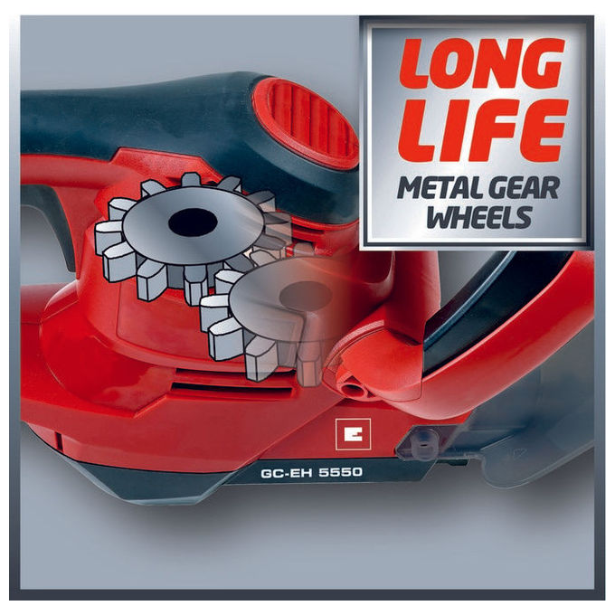 Einhell Tagliasiepi 550W GC-EH5550 per Potatura Efficiente delle Piante nel Giardino