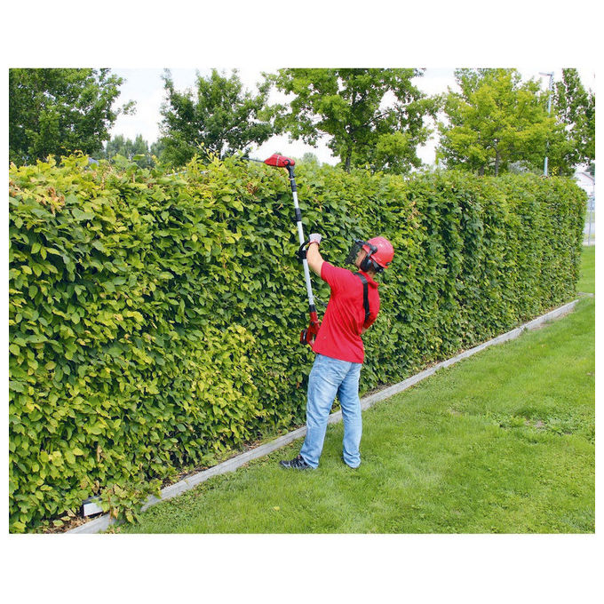 Einhell Tagliasiepi Telescopico a Batteria GE-HH 18-45 Li T per Potatura e Manutenzione Del Giardino